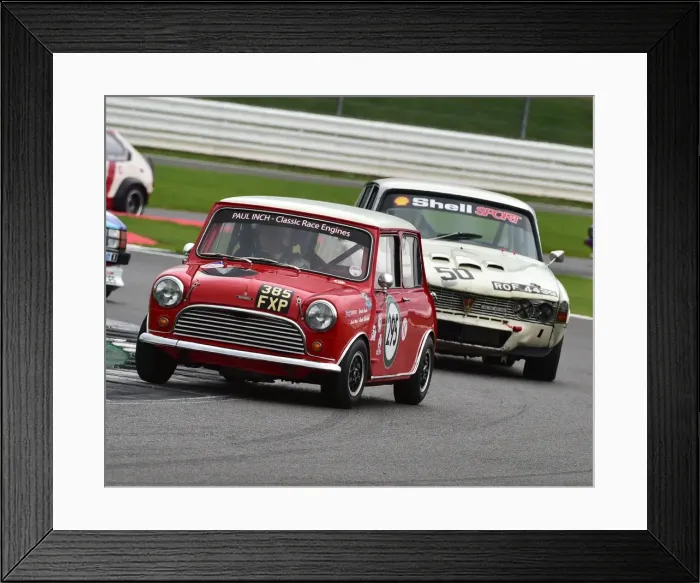 Framed Print : CM21 6947 Paul Inch, Mini Cooper