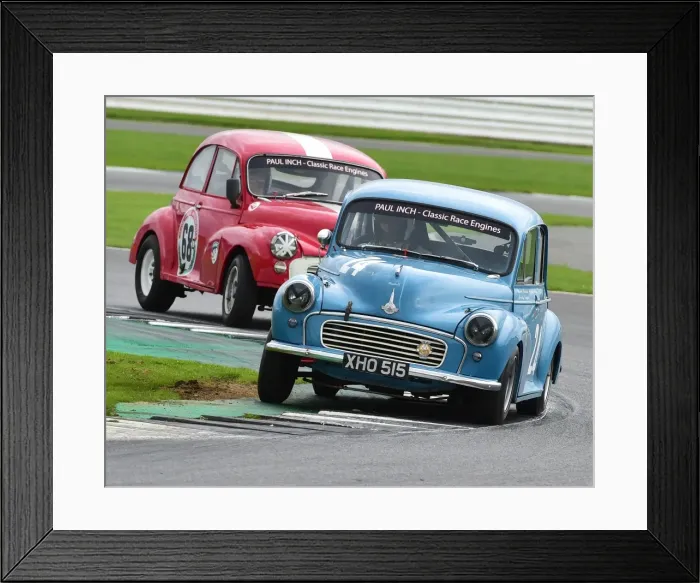 Framed Print : CM21 7031 Andrew Cross, Morris Minor Bluebell Framed Print : CM21 7031 Andrew Cross, Morris Minor Bluebell