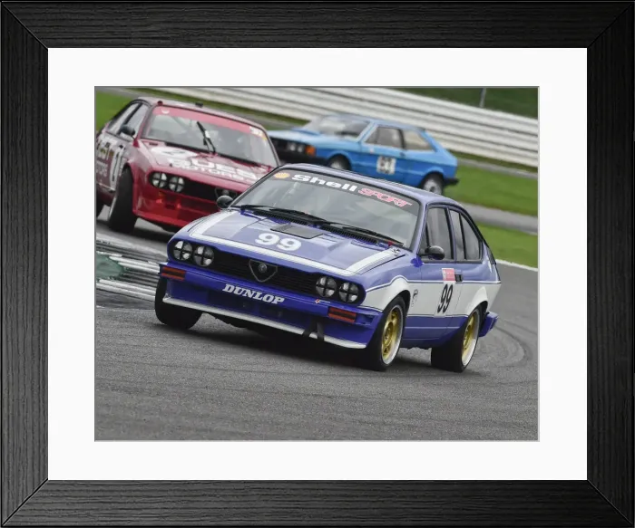 Framed Print : CM21 6956 David Margulies, Alfa Romeo GTV6 Framed Print : CM21 6956 David Margulies, Alfa Romeo GTV6