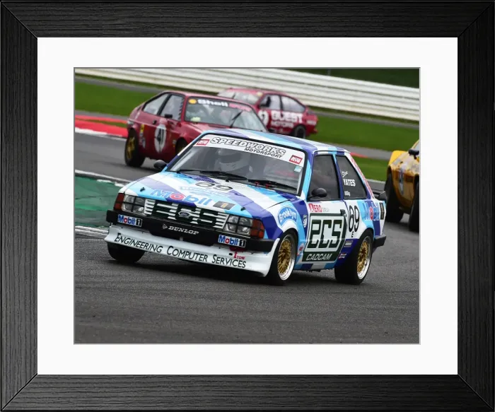 Framed Print : CM21 6951 Steve Yates, Ford Escort RS1600 Framed Print : CM21 6951 Steve Yates, Ford Escort RS1600