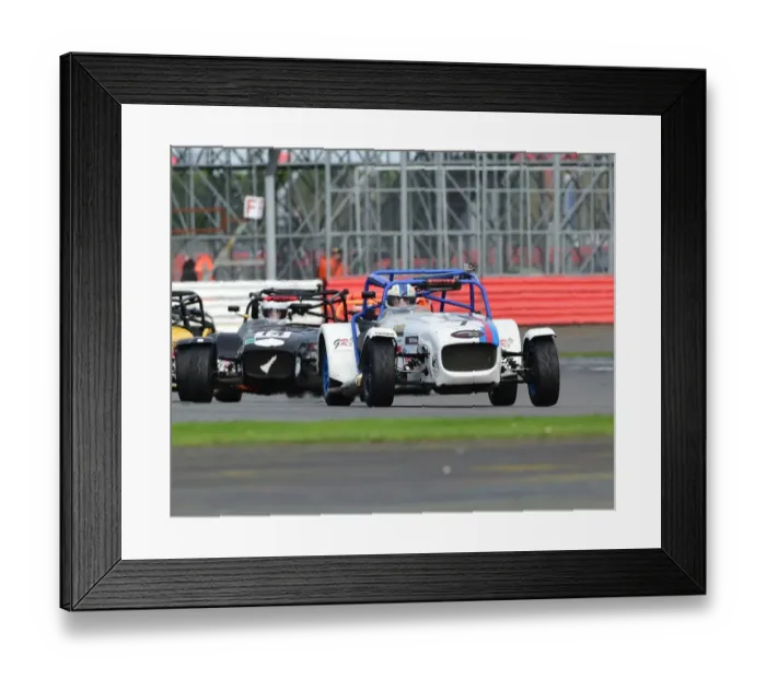 Framed Print : CM21 5994 Gareth Cordey, Caterham 7 Sigmax