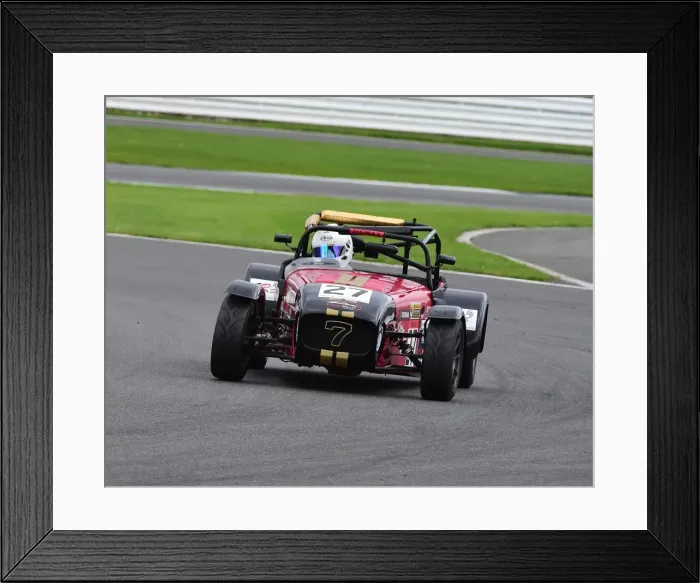 Framed Print : CM21 7150 Oliver Gibson, Caterham 7 Sigmax Framed Print : CM21 7150 Oliver Gibson, Caterham 7 Sigmax