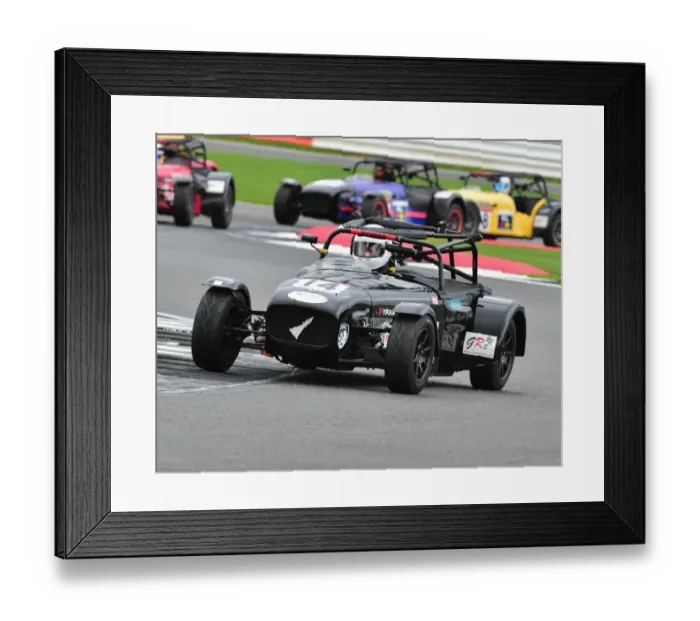 Framed Print : CM21 7154 Adrian Russell, Caterham 7 Sigmax Framed Print : CM21 7154 Adrian Russell, Caterham 7 Sigmax