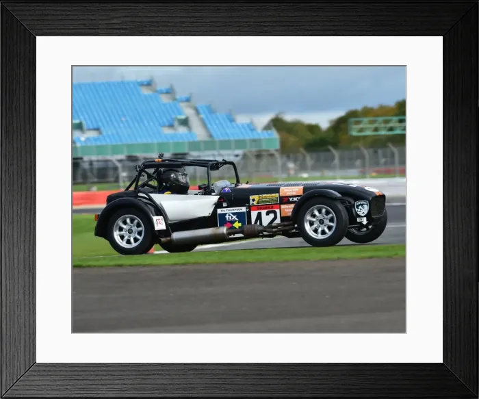 Framed Print : CM21 6012 Stu Thompson, Caterham 7 Sigmax Framed Print : CM21 6012 Stu Thompson, Caterham 7 Sigmax