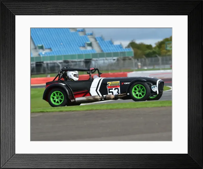 Framed Print : CM21 6010 Barry White, Caterham 7 Sigmax Framed Print : CM21 6010 Barry White, Caterham 7 Sigmax