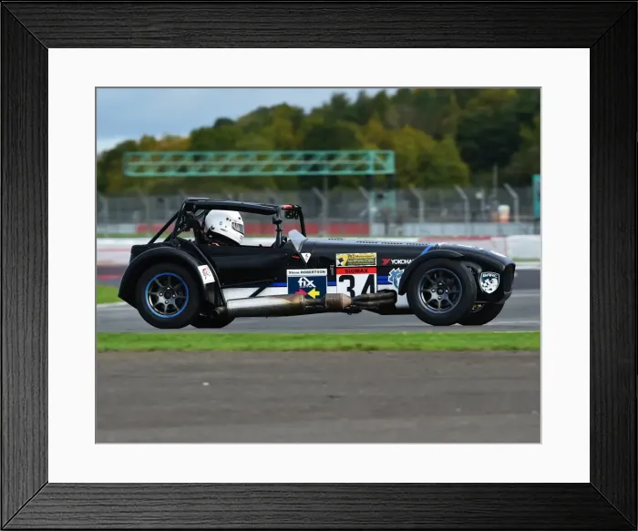 Framed Print : CM21 6002 Steve Robertson, Caterham 7 Sigmax Framed Print : CM21 6002 Steve Robertson, Caterham 7 Sigmax