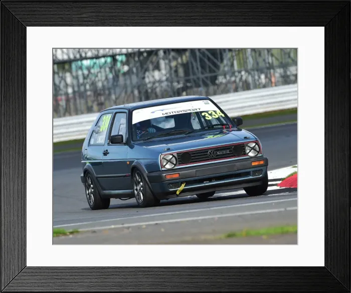Framed Print : CM21 6286 Alistair Lindsay, Volkswagen Golf GTi