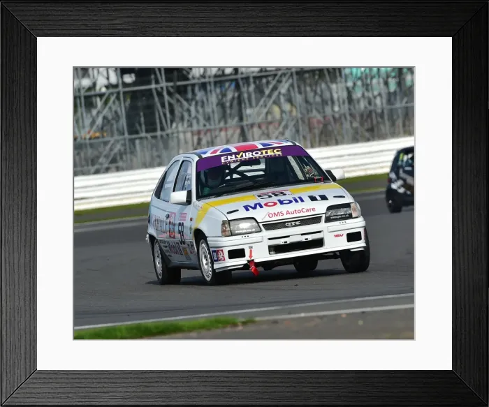 Framed Print : CM21 6168 Mark Fynney, Vauxhall Astra GTE Framed Print : CM21 6168 Mark Fynney, Vauxhall Astra GTE