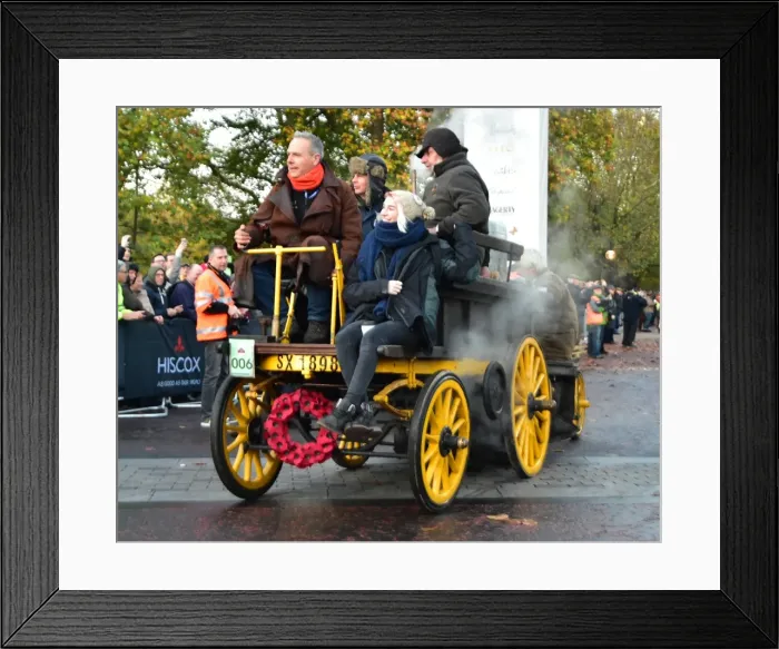 Framed Print : CM21 7577 Salvesen, steam car Framed Print : CM21 7577 Salvesen, steam car