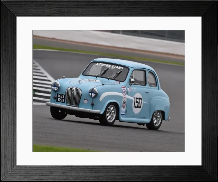 Framed Print : CM20 3678 Tony Jardine, Julian Crossley, Austin A30 Academy Framed Print : CM20 3678 Tony Jardine, Julian Crossley, Austin A30 Academy