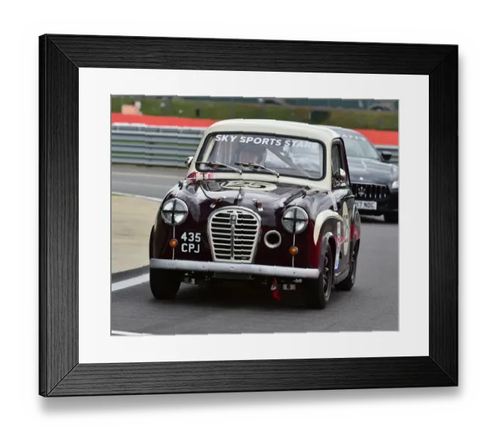 Framed Print : CM20 4108 Carl Froch, Stephen Potts, Austin A35 Academy Framed Print : CM20 4108 Carl Froch, Stephen Potts, Austin A35 Academy
