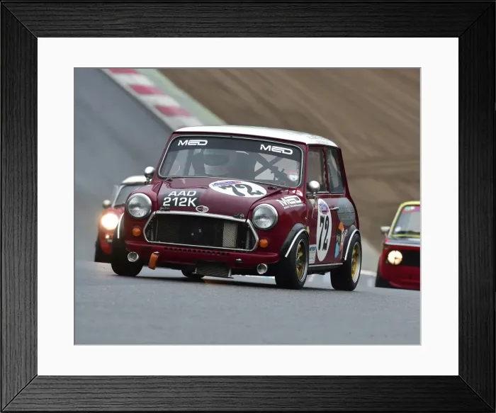 Framed Print : CM21 8802 David Moorhouse, Austin Mini Framed Print : CM21 8802 David Moorhouse, Austin Mini