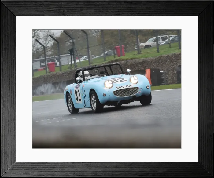 Framed Print : CM21 8214 Tim Cairns, Austin Healey Frogeye Sprite Framed Print : CM21 8214 Tim Cairns, Austin Healey Frogeye Sprite