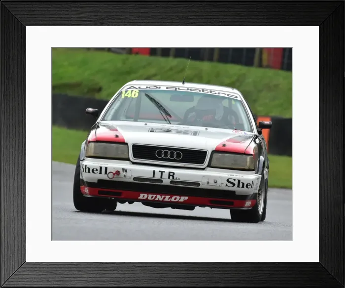 Framed Print : CM21 8848 Martin Johnson, Andy Woods-Dean, Audi V8 Quattro saloon Framed Print : CM21 8848 Martin Johnson, Andy Woods-Dean, Audi V8 Quattro saloon