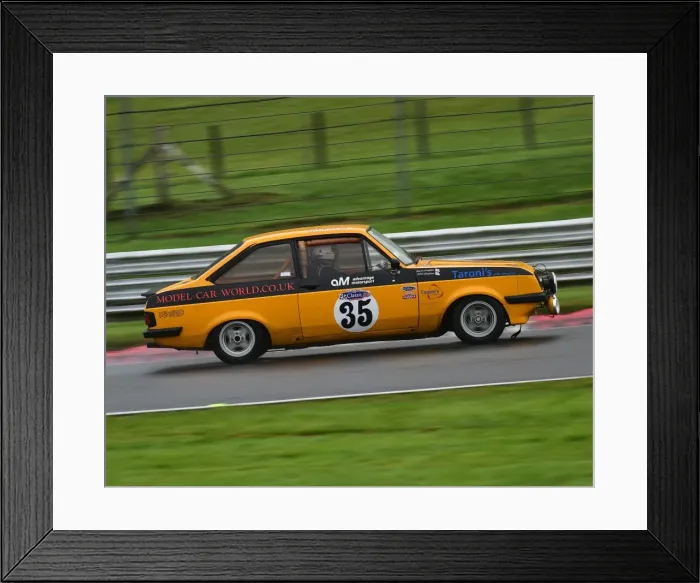 Framed Print : CM21 8450 Garry Preston, John Bladon, Ford Escort RS2000 Framed Print : CM21 8450 Garry Preston, John Bladon, Ford Escort RS2000