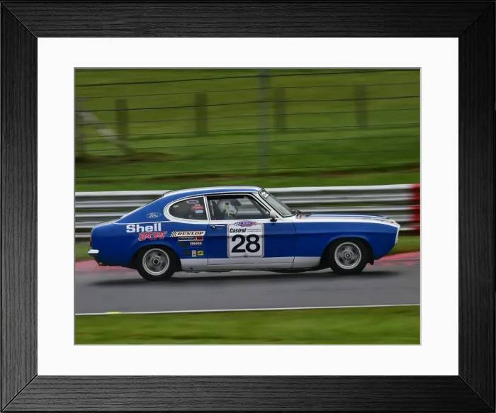 Framed Print : CM21 8387 David Thomas, Ford Capri Framed Print : CM21 8387 David Thomas, Ford Capri