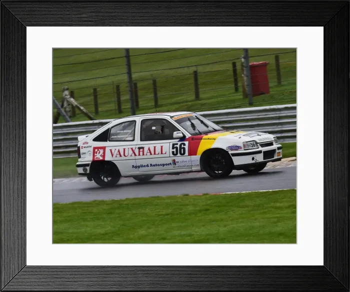 Framed Print : CM21 8372 Adam Brown, John Hammersley, Vauxhall Astra GTE 16v Framed Print : CM21 8372 Adam Brown, John Hammersley, Vauxhall Astra GTE 16v