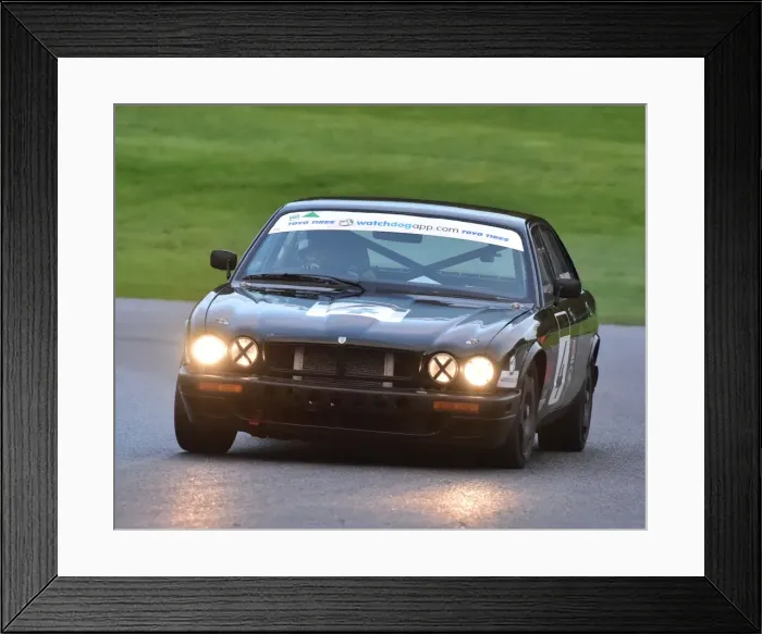 Framed Print : CM21 9155 Tom Robinson, Jaguar XJR