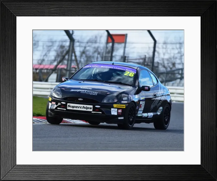 Framed Print : CM21 9350 Colin Tester, Ford Puma Framed Print : CM21 9350 Colin Tester, Ford Puma