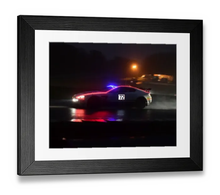 Framed Print : CM22 0835 Matthew George, Chris Murphy, Aston Martin Vantage GT4 Framed Print : CM22 0835 Matthew George, Chris Murphy, Aston Martin Vantage GT4