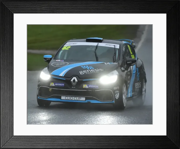 Framed Print : CM22 0581 Jack Young, Renault Clio Cup 4 UK Framed Print : CM22 0581 Jack Young, Renault Clio Cup 4 UK