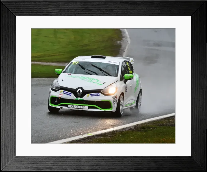 Framed Print : CM22 0571 Jack Davidson, Renault Clio Cup 4 UK Framed Print : CM22 0571 Jack Davidson, Renault Clio Cup 4 UK