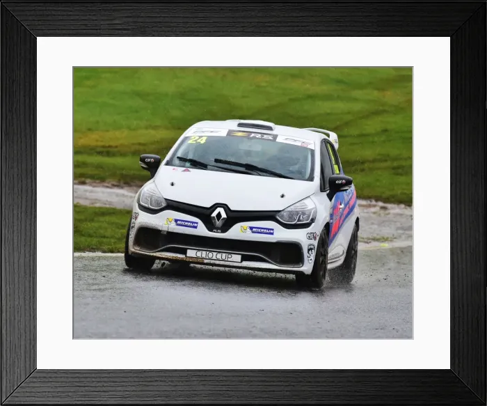 Framed Print : CM22 0589 Will Dyrdal, Renault Clio Cup 4 UK Framed Print : CM22 0589 Will Dyrdal, Renault Clio Cup 4 UK