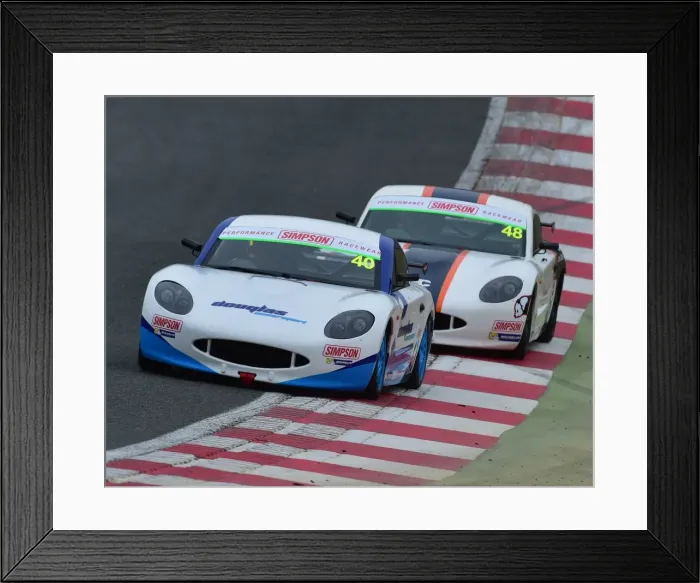 Framed Print : CM22 0324 Ethan Hawkey, Ginetta Junior Framed Print : CM22 0324 Ethan Hawkey, Ginetta Junior
