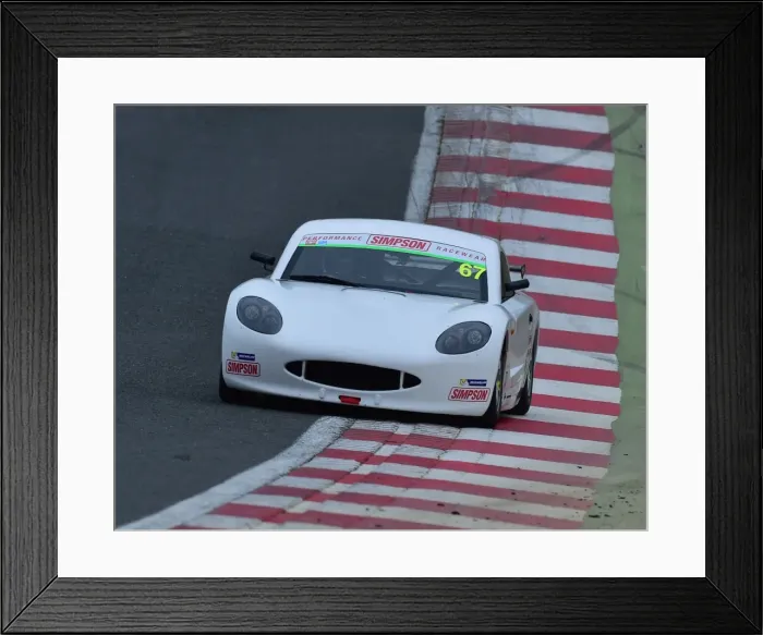 Framed Print : CM22 0368 James Hedley, Ginetta Junior Framed Print : CM22 0368 James Hedley, Ginetta Junior