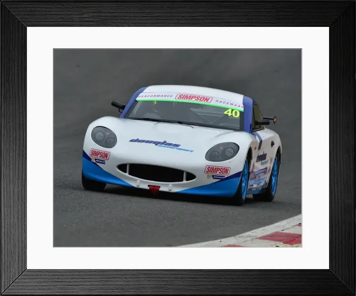 Framed Print : CM22 0319 Ben O Hare, Ginetta Junior Framed Print : CM22 0319 Ben O Hare, Ginetta Junior