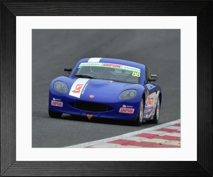 Framed Print : CM22 0318 Sam Neary, Ginetta Junior Framed Print : CM22 0318 Sam Neary, Ginetta Junior