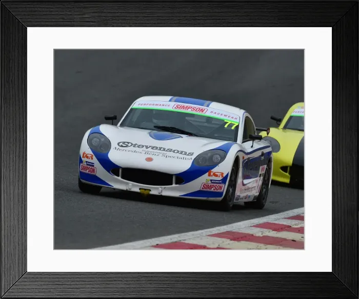Framed Print : CM22 0316 Connor David, Ginetta Junior Framed Print : CM22 0316 Connor David, Ginetta Junior