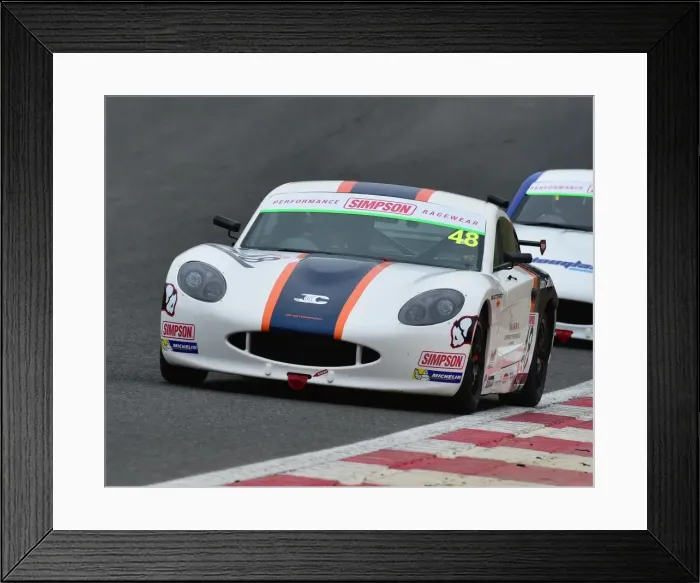 Framed Print : CM22 0314 Gordon Mutch, Ginetta Junior Framed Print : CM22 0314 Gordon Mutch, Ginetta Junior