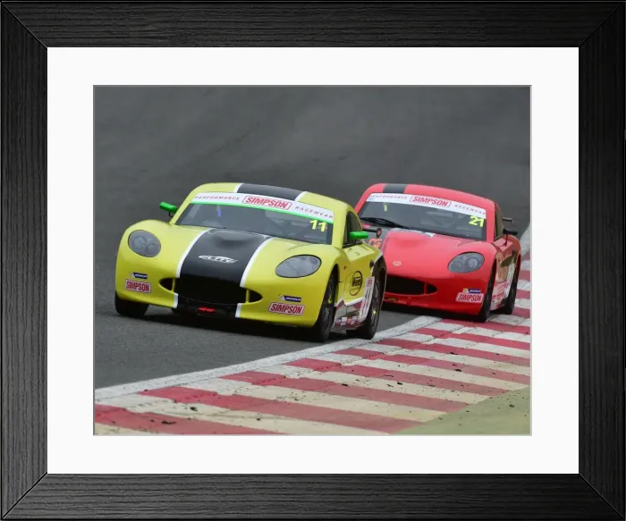 Framed Print : CM22 0312 Jenson Butterfield, Ginetta Junior Framed Print : CM22 0312 Jenson Butterfield, Ginetta Junior