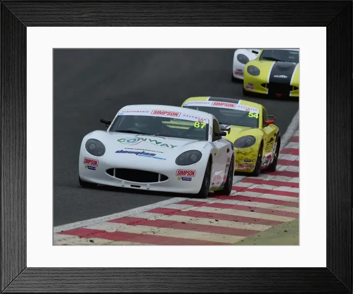 Framed Print : CM22 0307 Kiern Jewiss, Ginetta Junior Framed Print : CM22 0307 Kiern Jewiss, Ginetta Junior