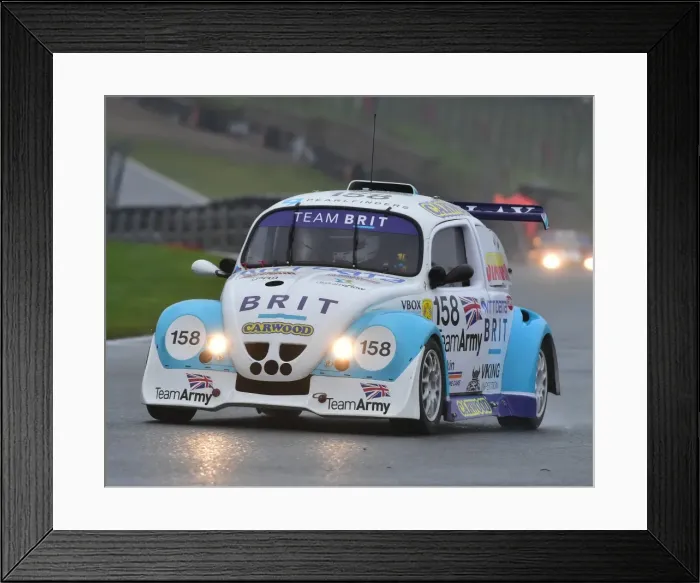 Framed Print : CM22 0710 Ashley Hall, James Russell, Volkswagen Fun Cup Framed Print : CM22 0710 Ashley Hall, James Russell, Volkswagen Fun Cup