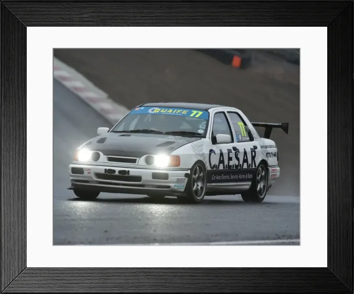 Framed Print : CM22 0727 Colin Tester, Paul Restall, Ford Sierra Cosworth Framed Print : CM22 0727 Colin Tester, Paul Restall, Ford Sierra Cosworth