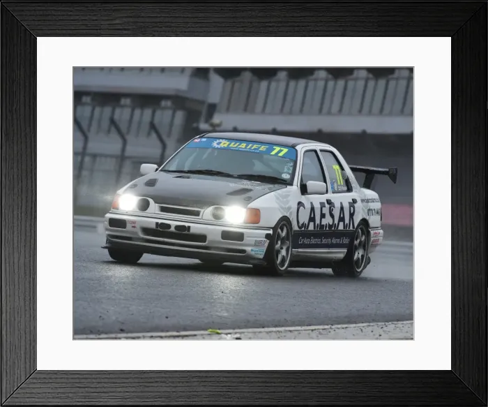 Framed Print : CM22 0675 Colin Tester, Paul Restall, Ford Sierra Cosworth Framed Print : CM22 0675 Colin Tester, Paul Restall, Ford Sierra Cosworth