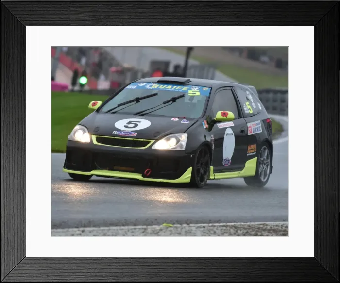 Framed Print : CM22 0714 Vic Hope, Honda Civic Type R