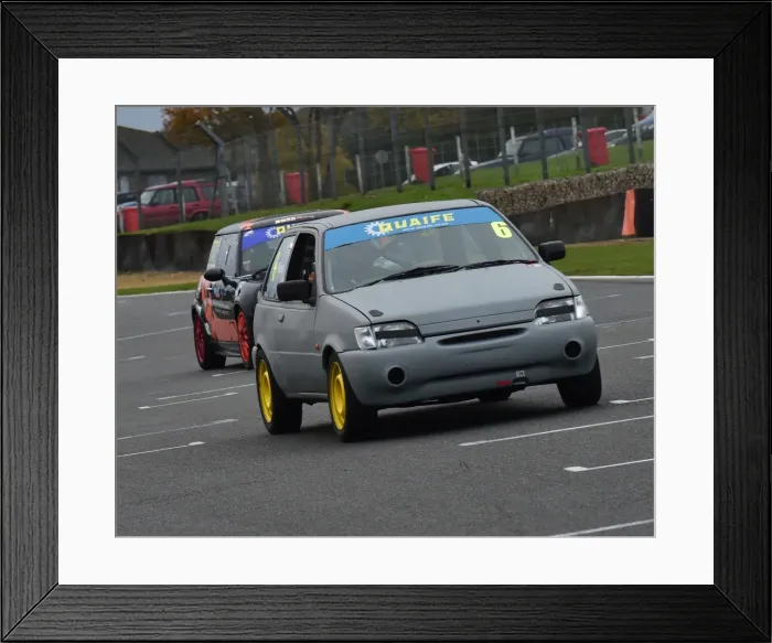 Framed Print : CM22 0269 Terry Waller, Ford Fiesta Framed Print : CM22 0269 Terry Waller, Ford Fiesta