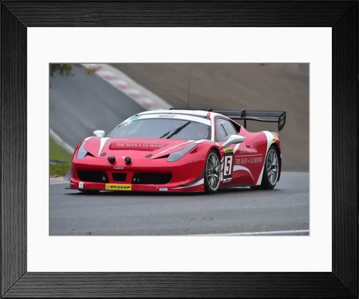 Framed Print : CM22 0479 Johnny Mowlem, Bonamy Grimes, Ferrari 458 Challenge Framed Print : CM22 0479 Johnny Mowlem, Bonamy Grimes, Ferrari 458 Challenge