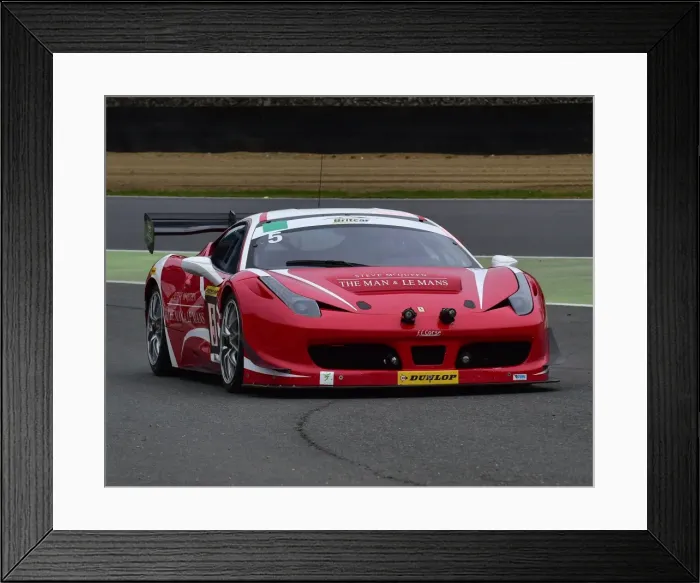 Framed Print : CM22 0193 Johnny Mowlem, Bonamy Grimes, Ferrari 458 Challenge Framed Print : CM22 0193 Johnny Mowlem, Bonamy Grimes, Ferrari 458 Challenge