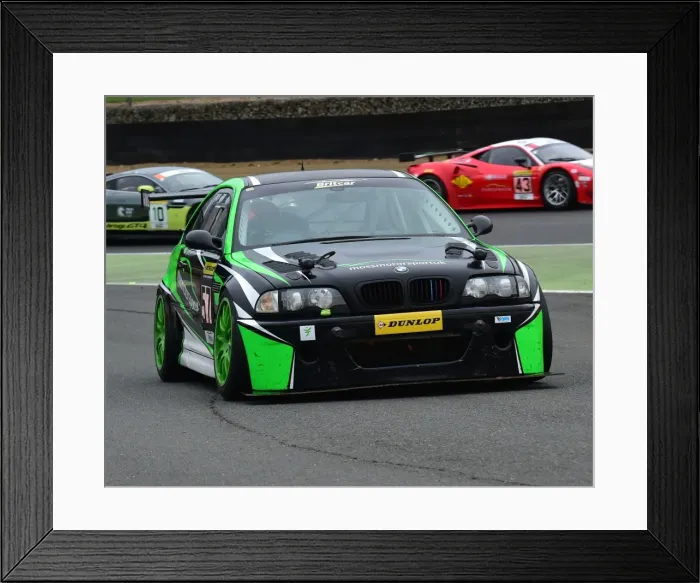 Framed Print : CM22 0186 Adan Hayes, Tom Howard, BMW M3 Framed Print : CM22 0186 Adan Hayes, Tom Howard, BMW M3