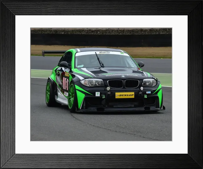 Framed Print : CM22 0188 Mike Moss, Barry McMahon, BMW 1M E82 Framed Print : CM22 0188 Mike Moss, Barry McMahon, BMW 1M E82
