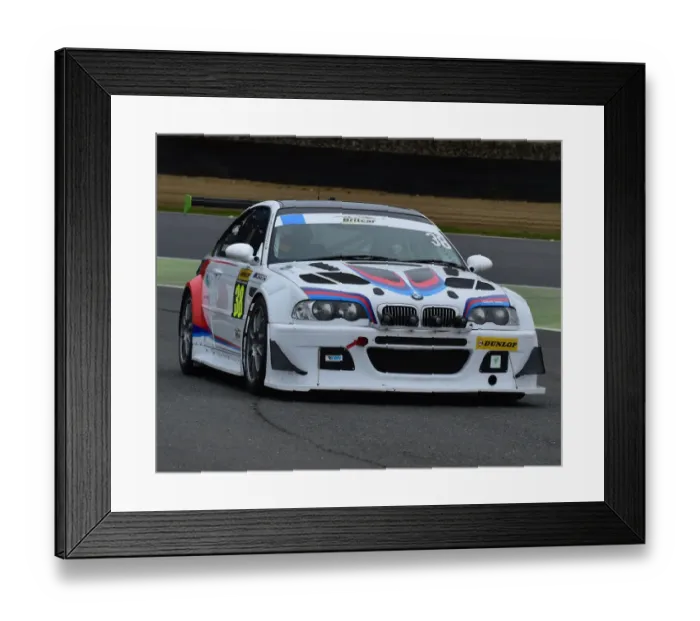Framed Print : CM22 0179 Sam Allpass, Clint Bardwell, BMW M3 GTR Framed Print : CM22 0179 Sam Allpass, Clint Bardwell, BMW M3 GTR