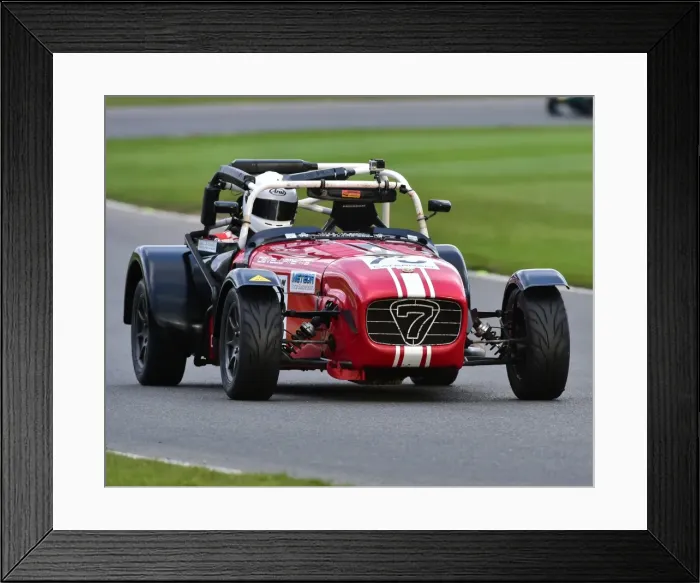 Framed Print : CM21 9777 Mark Horton, Caterham 7 Supersport Framed Print : CM21 9777 Mark Horton, Caterham 7 Supersport