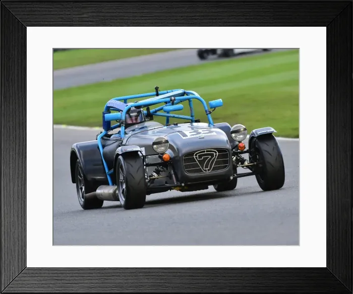 Framed Print : CM21 9775 Paul Lewis, Darren Burke, Caterham Supersport Framed Print : CM21 9775 Paul Lewis, Darren Burke, Caterham Supersport