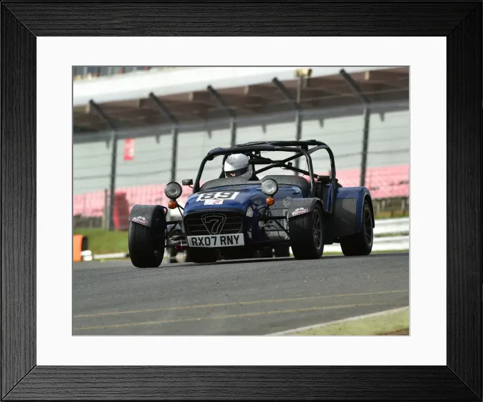 Framed Print : CM21 9283 Bruce Wilson, Caterham CSR Superlight Framed Print : CM21 9283 Bruce Wilson, Caterham CSR Superlight