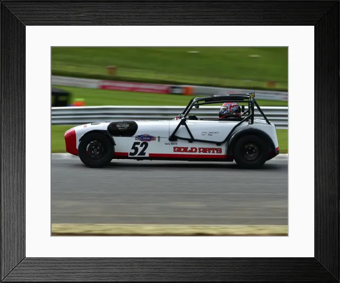 Framed Print : CM21 9257 Gary Bate, Caterham CSR