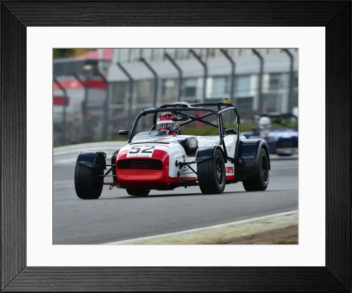 Framed Print : CM21 9238 Gary Bate, Caterham CSR Framed Print : CM21 9238 Gary Bate, Caterham CSR